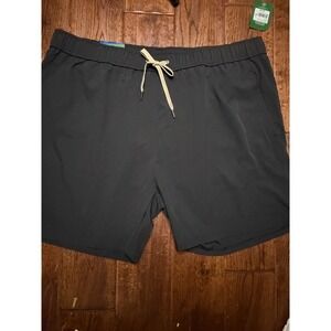 R.O.W. Theo 6" Short Mens XXL Black Recycled Material RO002382 NWT